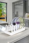 Hermia Soporte para tapas de olla PLTN116 Blanco